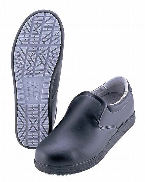 Achilles(アキレス) クッキングメイト014 黒 22cm 爪先保護タイプ 014(SKT5001)の通販は