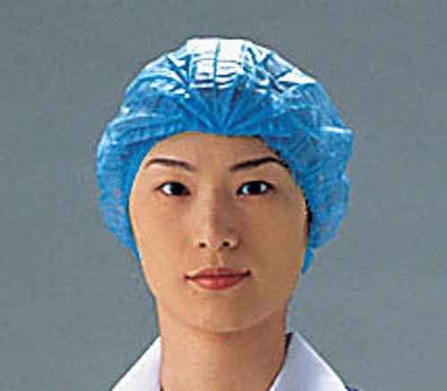 PAL モブキャップ ブルー フリーサイズ ポリエチレン不織布 入数：1セット(1000枚入) D93230(SKY222)の通販は