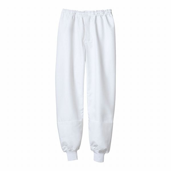 MONTBLANC(モンブラン) スムースフィット 男女兼用パンツ 白 S CP7721-2(SPV4401)