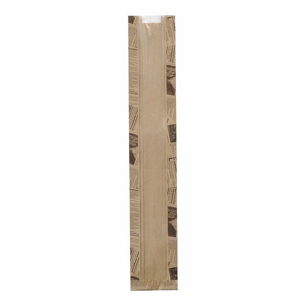 フランスパン袋 ヨーロピアンフェネット 茶 大 入数：1セット(100枚入) No.54(WPV3902) 7,031円