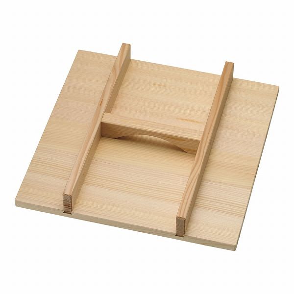 木製 角セイロ用 手付蓋 30cm用 サワラ材 WSI05030