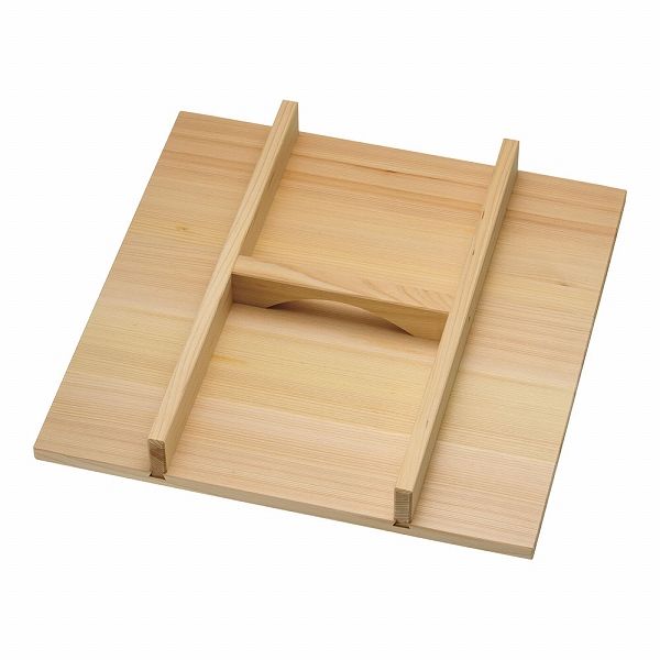 木製 角セイロ用 手付蓋 36cm用 サワラ材 WSI05036