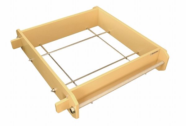 高機能角セイロ ベージュ 45cm 深口/取っ手付き WSI12045