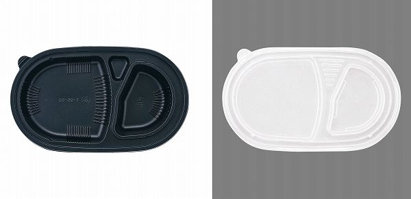 ワンウェイ 耐熱お弁当容器カレー用 入数:1セット(50セット入) T-95-55-B(XAZ4901)