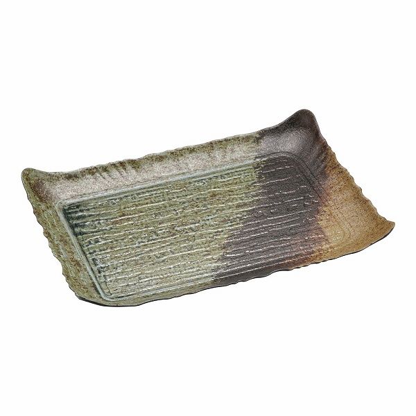 プラ容器 筑後 民芸陶器 大 入数：1セット(10枚入) XNS0102