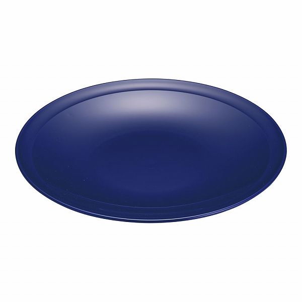 プラ容器 高台皿 紺 紺 尺1 入数：1セット(5枚入) XNS1604
