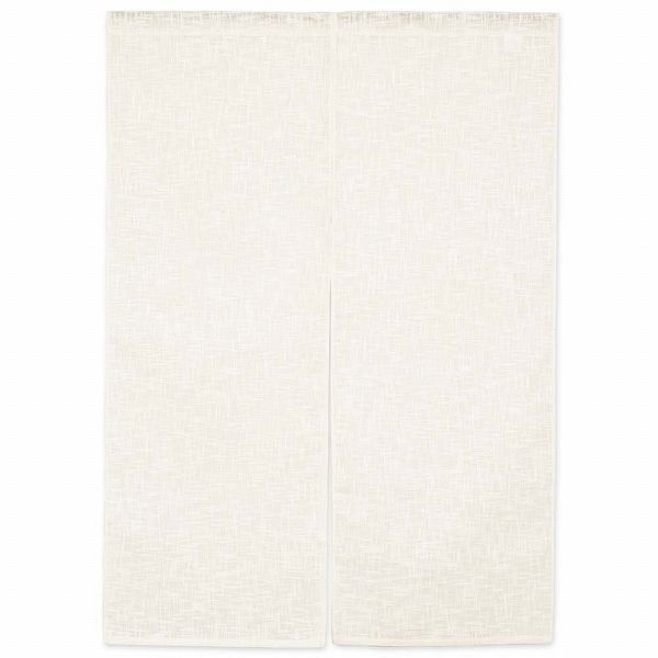 半間のれん 綿麻無地 生成り 1200×850mm 001-05(YHV0402)