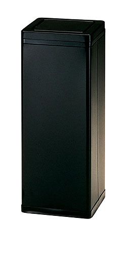 ぶんぶく 角型ロータリー屑入 ブラック RSL-204N(ZDS22)