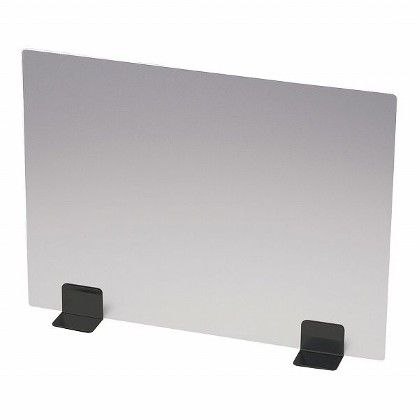TKG 飛沫ガードパーテーション マット 600×450mm マットブラックスタンド ZPC9102の通販は 10,808円