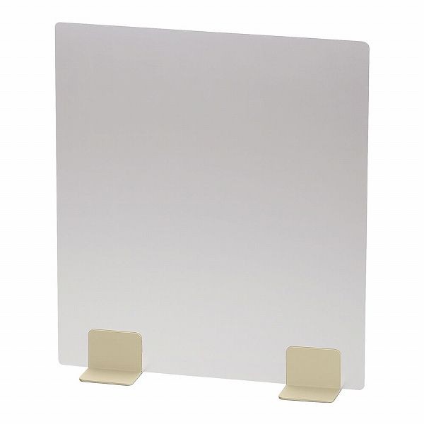 【NEW限定品】 TKG 飛沫ガードパーテーション アイボリー 400×450mm マット オフィス家具・収納