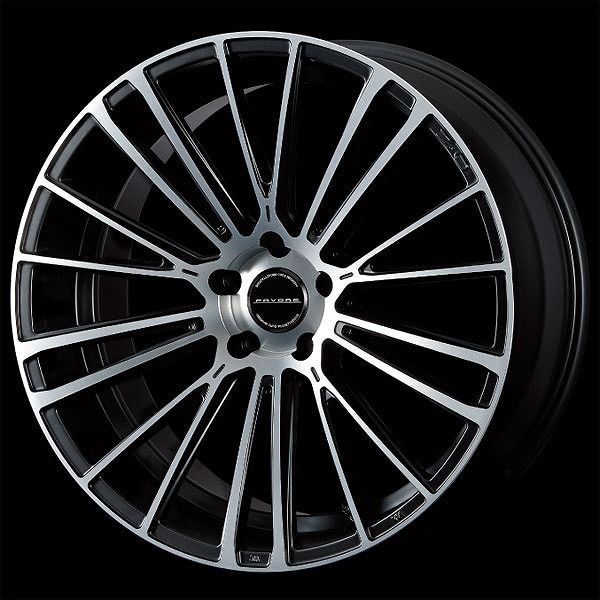 ファヴォーレ ホイール マットブラック/ダイヤモンドカット 20×8.5J＋30 5/120 φ60 入数：1本