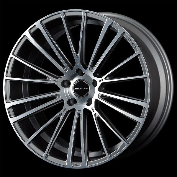 ファヴォーレ ホイール マットシルバーテック/ダイヤモンドカット 20×8.5J＋30 5/114.3 φ60 入数：1本