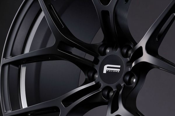 ファヴォーレ F710 ホイール マットブラック/アンダーカットポリッシュ 20×10.5J＋30 5/112 φ66.6 GRスープラ専用 入数：1本 F710-AW-002_1