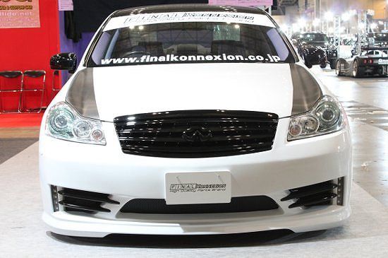 ファイナルコネクション F-03X サイドステップ ニッサン フーガ Y50 前期 350GT F-03X FRP製 サイドステップ NISSAN Y50 フーガ 350GT 前期専用