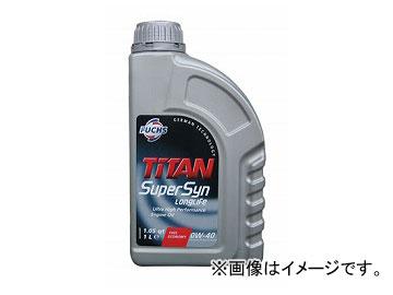 フックス エンジンオイル TITAN SUPERSYN LONGLIFE SAE 0W-40 20L A600889456