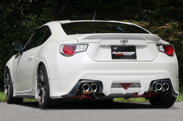 フジツボ(FUJITSUBO) A-RM＋c マフラー トヨタ 86 DBA-ZN6 FA20 AT車/MT車共通 2012年04月〜2016年07月 Wテール 左右出し ステンレス＋カーボンモデル TRDエアロ用 260-23114
