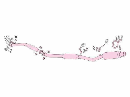フジツボ(FUJITSUBO) Legalis Super R マフラー トヨタ マークII E,GF