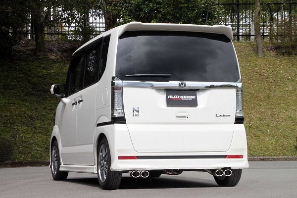 フジツボ(FUJITSUBO) A-S マフラー ホンダ N-BOX DBA-JF1 S07A カスタム NA 2WD マイナー後 2013年12月〜2017年08月 Wテール 左右出し 340-50816