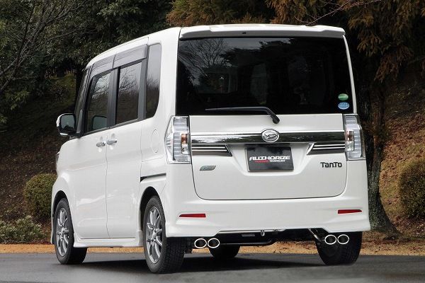 フジツボ(FUJITSUBO) A-S マフラー ダイハツ タント DBA-LA600S KF カスタム ターボ 2WD 2013年10月〜2019年07月 Wテール 左右出し 340-71232