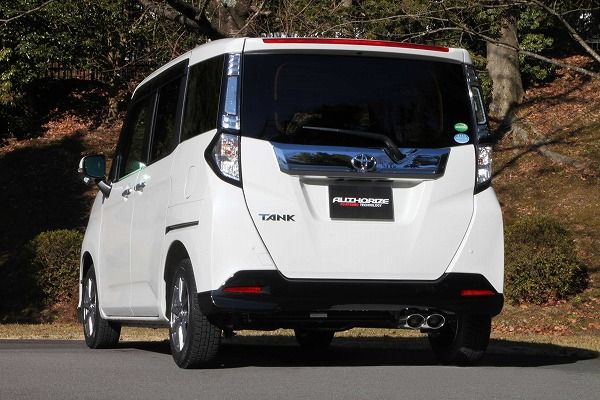 フジツボ(FUJITSUBO) A-S マフラー トヨタ タンク DBA-M900A 1KR-VET カスタムターボ 1.0 2WD 1000cc 2016年11月〜2020年09月 360-21711