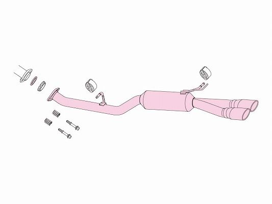 フジツボ(FUJITSUBO) A-S マフラー トヨタ ヴェルファイア 360-28127_2