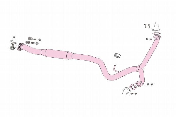 フジツボ(FUJITSUBO) A-S センターパイプ スバル レガシィ 370-64093_1