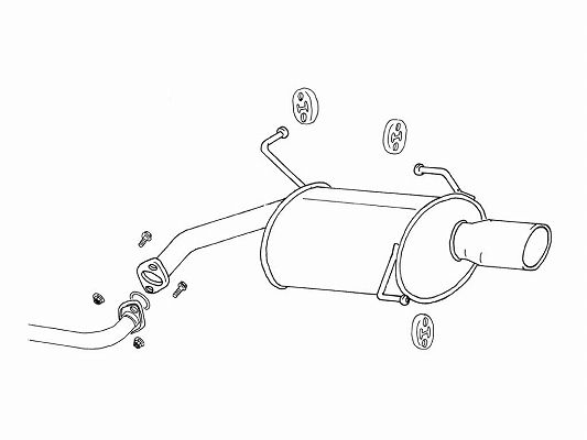 フジツボ(FUJITSUBO) Wagolis マフラー 日産 アベニール 450-12223_1