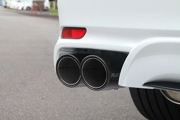 フジツボ(FUJITSUBO) A-E マフラー トヨタ カムリ DAA・6AA-AXVH70 A25A-FXS WS 2WD 2018年08月〜 Wテール 左右出し ステンレス＋カーボンモデル 450-24467