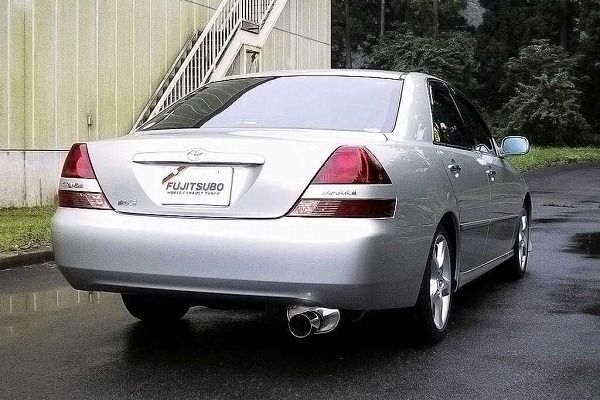 フジツボ(FUJITSUBO) Legalis R マフラー トヨタ マークII TA-JZX110 1JZ-FSE 2.5 NA 2500cc 2000年10月〜2004年11月 Sテール 770-24063