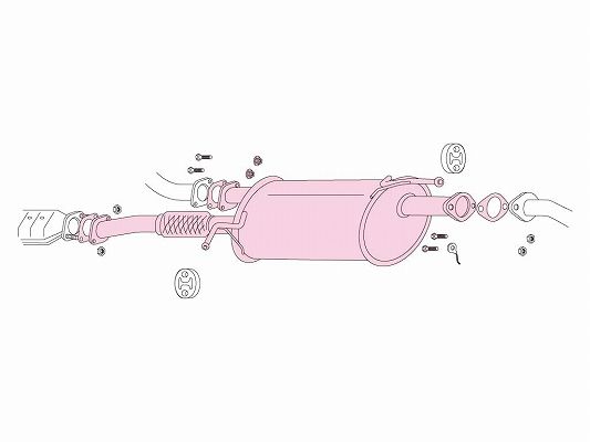 フジツボ(FUJITSUBO) センターパイプ 日産 エルグランド 保安基準適合品 860-17851_1