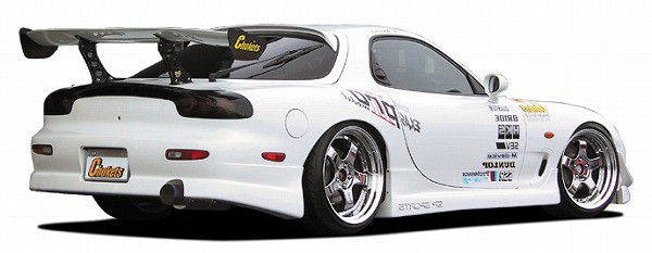 GPスポーツ G-FOUR リアバンパースポイラー 130163 マツダ RX-7 FD3S