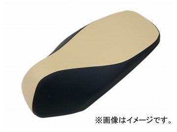 2輪 グロンドマン 国産シートカバー ベージュ・ブラック ツートンカラー/透明ステッチ（張替） 品番：GH5561HC331S0 ホンダ ダンク（AF74） 8,580円