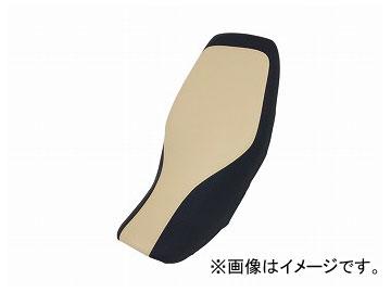 2輪 グロンドマン 国産シートカバー ベージュ・エンボスブラック ツートンカラー/透明ステッチ（張替） 品番：GH5568HC338S0 ホンダ グロム 6,212円
