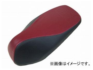 2輪 グロンドマン 国産シートカバー ワインレッド・ブラック ツートンカラー/透明ステッチ（被せ） 品番：GR5561HC351S0 ホンダ ダンク（AF74）