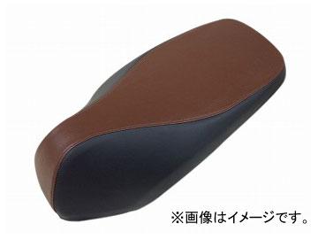 2輪 グロンドマン 国産シートカバー ブラウン・ブラック ツートンカラー/透明ステッチ（被せ） 品番：GR5561HC61S0 JAN：4562493040865 ホンダ ダンク（AF74）