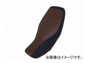 2輪 グロンドマン 国産シートカバー ブラウン・エンボスブラック ツートンカラー/透明ステッチ（被せ） 品番：GR5568HC68S0 JAN：4562493040285 ホンダ グロム 6,642円