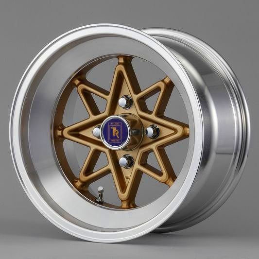 ハヤシレーシング　15インチ ホイールセット ハヤシレーシング 弥生 テクノ T.R.V ホイール 15インチ×8.5J -13