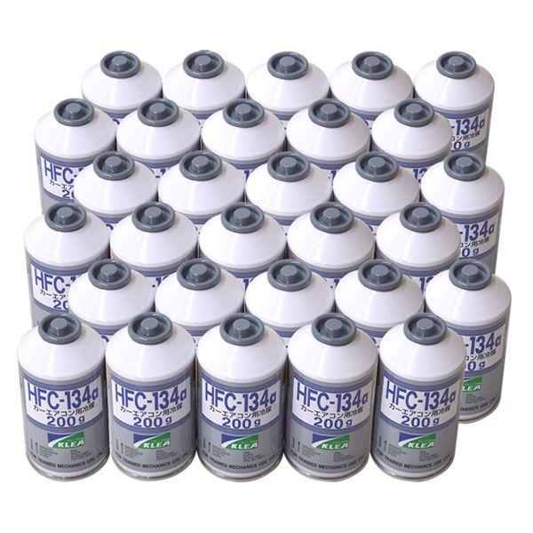 KLEA HFC-134a 冷媒 200g 30缶セット Amazon.co.jp: メキシケムジャパンカーエアコン用冷媒 [ 200g×30
