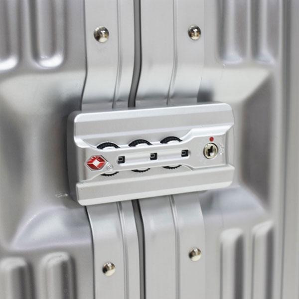 HIRO アルミ仕様 キャリーケース シャンパンゴールド Mサイズ 約24