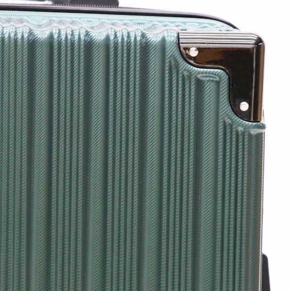 HIRO キャリーケース ライトブルー Sサイズ 約40L PC＋ABS樹脂製 TSA