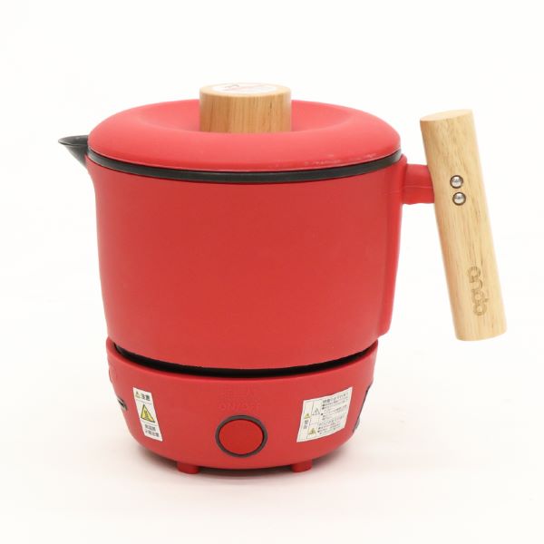 HIRO マルチ調理ポット レッド ON-09RDの通販は