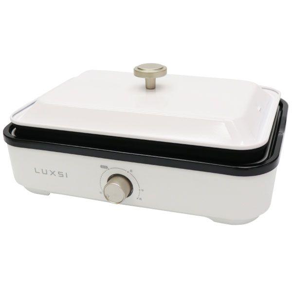 HIRO ホットプレート 2種類のプレート＆ふた付き TOA-TM-KC-HOTPL-001