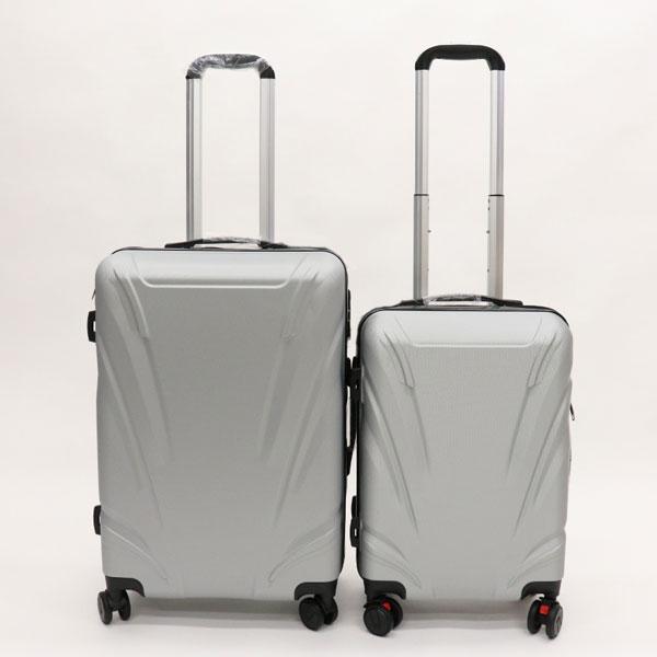 HIRO キャリーケース シルバー USD05 Eタイプ Mサイズ 約63L ABS樹脂製