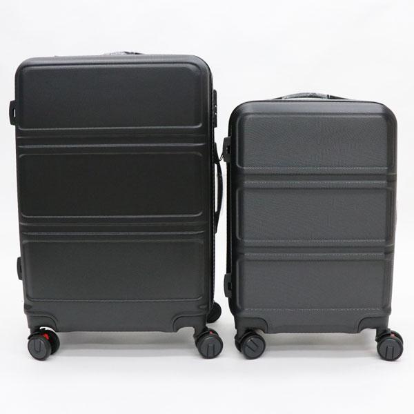HIRO 持ちはこび入れもの 黒いこと USD07 G印字機 M大きさ 約63L ABS脂製 TSA鍵を掛ける積み上げる 旅するや商行為に