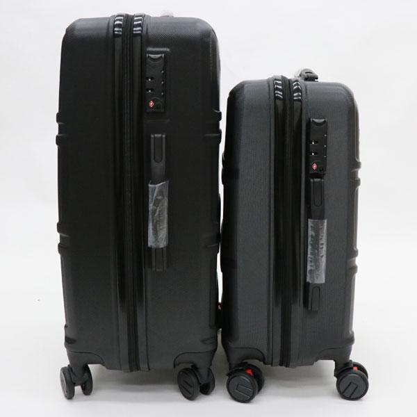 HIRO 持ちはこび入れもの 黒いこと USD07 G印字機 M大きさ 約63L ABS脂製 TSA鍵を掛ける積み上げる 旅するや商行為に