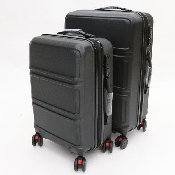 HIRO 持ちはこび入れもの 黒いこと USD07 G印字機 M大きさ 約63L ABS脂製 TSA鍵を掛ける積み上げる 旅するや商行為に