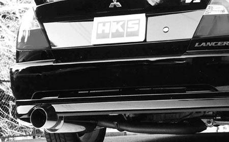 HKS Hi-Power409 マフラー 三菱 ランサーエボリューションIV CN9A 4G63(ターボ) 1996年08月〜1997年12月 31006-AM004