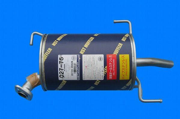 HST マフラー 日産 ブルーバード シルフィ QNG10 4WD 027-75の通販は