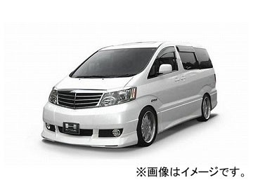 ホクサン H-STYLE フロントグリル メッキ トヨタ アルファード MNH/ANH10・15 前期 〜2005年03月の通販は