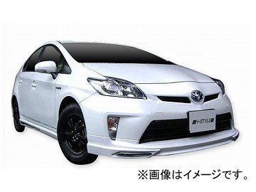 ホクサン H-STYLE フロントハーフスポイラー 素地 タイプ：フォグ有フォグ無 トヨタ プリウス ZVW30系 後期